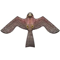 Kite Birds Scarer - Cometa de halcón volador para espantapájaros de jardín- patio- decoración de casa